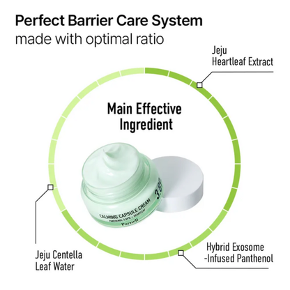Diagram of a skincare product with labeled ingredients on a white background