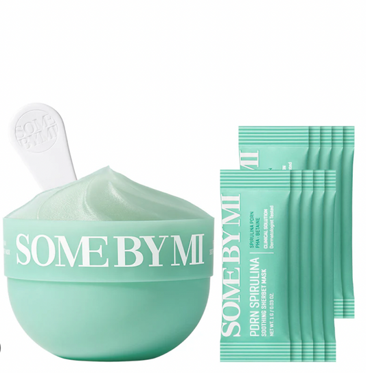 SOME BY MI - PDRN Spirulina Soothing Sherbet Mask Set