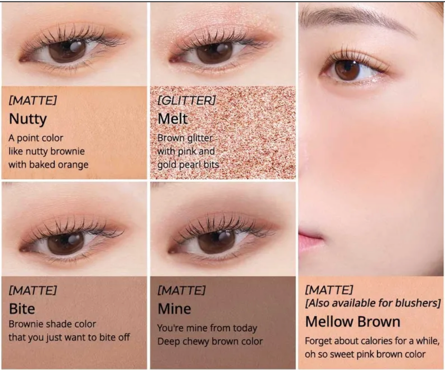 Peripera All Take Mood Like Palette Honey K-ookie Collection
