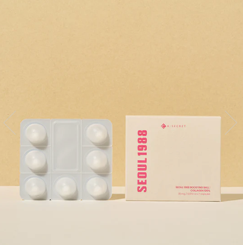 Packaging of Seoul 1988 cream with a beige background