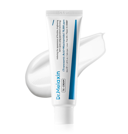 Dr. Melanix DR-CYTM cream tube on a white background