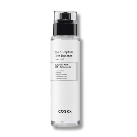 Cosrx skincare product bottle on a white background