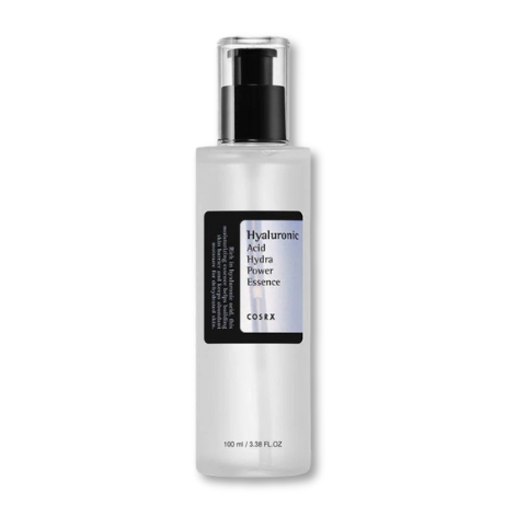 CosRX Hyaluronic Acid Power Essence bottle on a white background