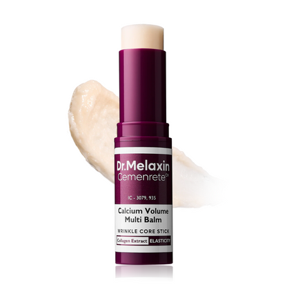 Dr. Melaxin Calcium Volume Multi Balm stick with a white background