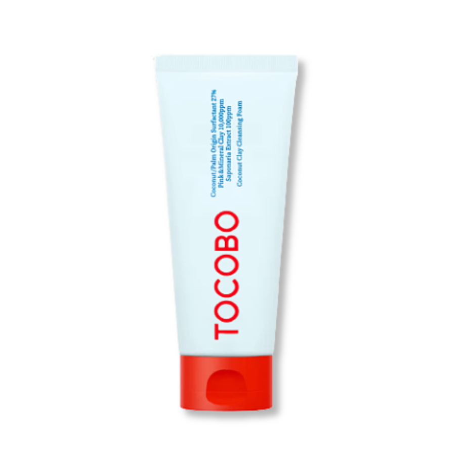 Tocobo skincare product tube on a white background